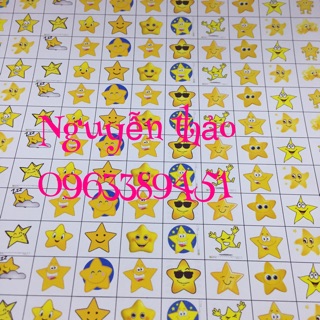 Sticker khen thuong combo 200k 20 tấm