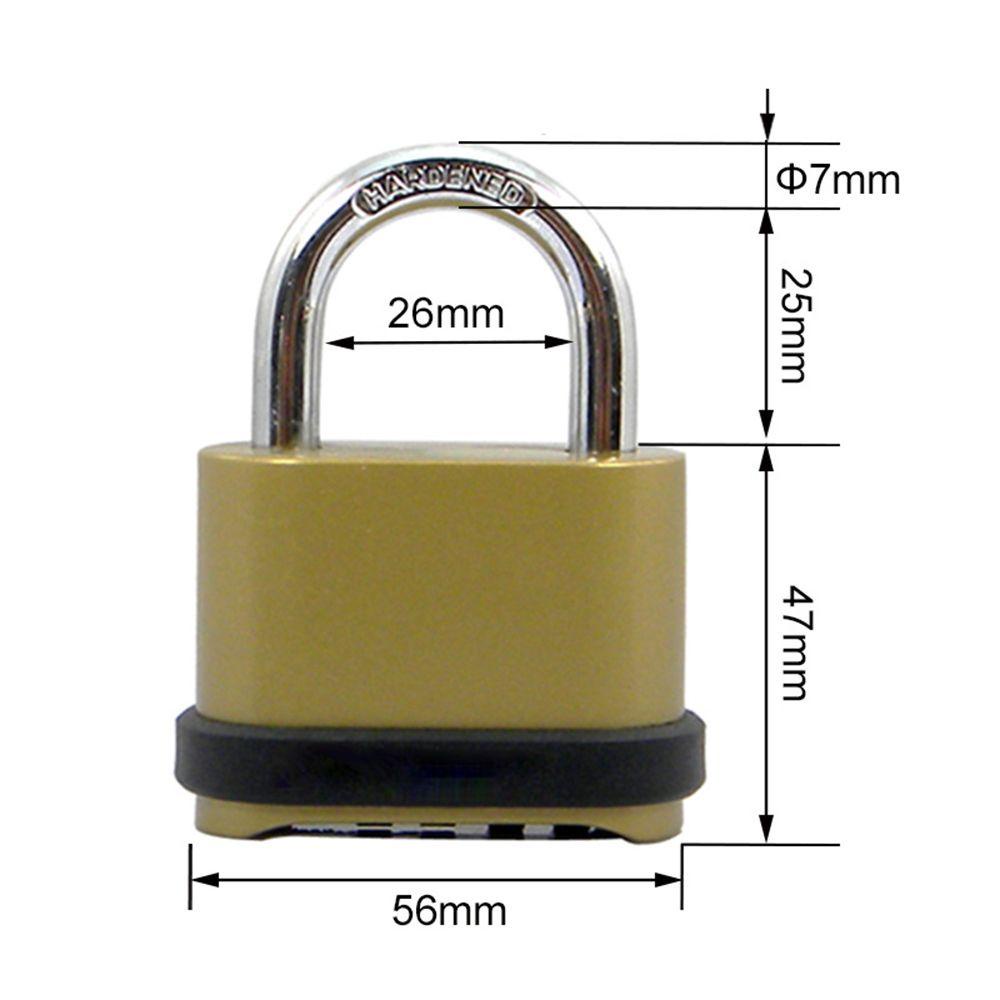 LONTIME Khóa Số 4 Số Chống Trộm An Toàn