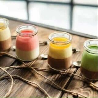 Combo 12 cốc làm sữa chua có nắp