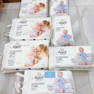 [HÀ NỘI] Tã/Bỉm Dán/Quần Angel Đủ Size S66/M60/M40/L56/L38/XL52/XL36/XXL34