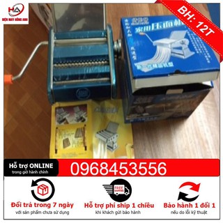 Máy cán mì cắt mì gia đình 2 lưỡi cắt