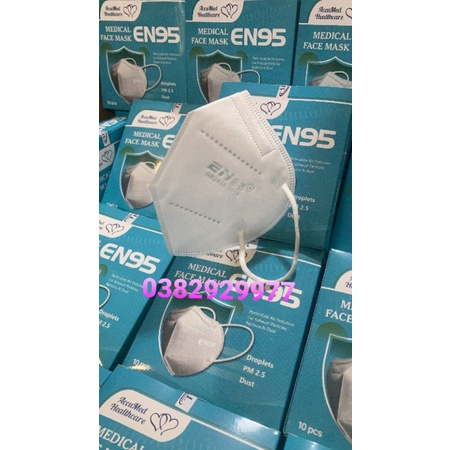(Chính hãng) Khẩu trang N95 EN95 hộp 10 cái