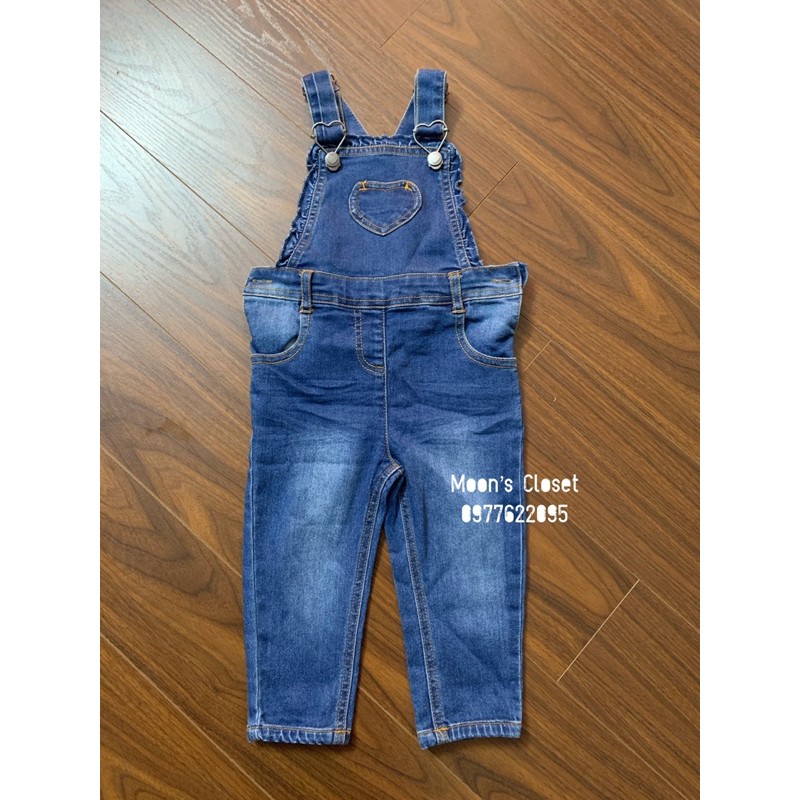 Quần yếm Topomini xuất dư size 9/12m-3/4y