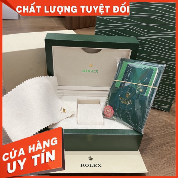Hộp Đồng Hồ RoLex Fullbox Full tag thẻ sổ đầy đủ like auth