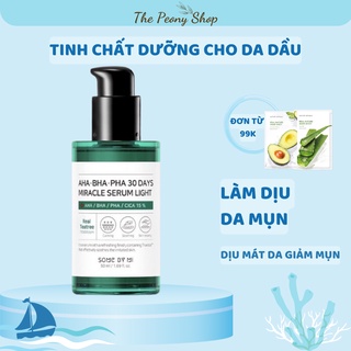 Tinh chất dưỡng cho da dầu some by mi aha-bha-pha 30 days miracle serum light 50ml