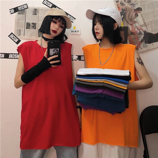 ( HÀNG CÓ SẴN ) Áo Thun Ba Lỗ sát Nách , Áo tanktop unisex nhiều màu | BigBuy360 - bigbuy360.vn