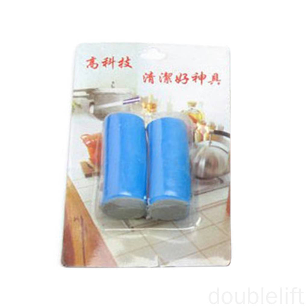 Set 2 Cọ Vệ Sinh Đa Năng Bằng Thép Không Gỉ