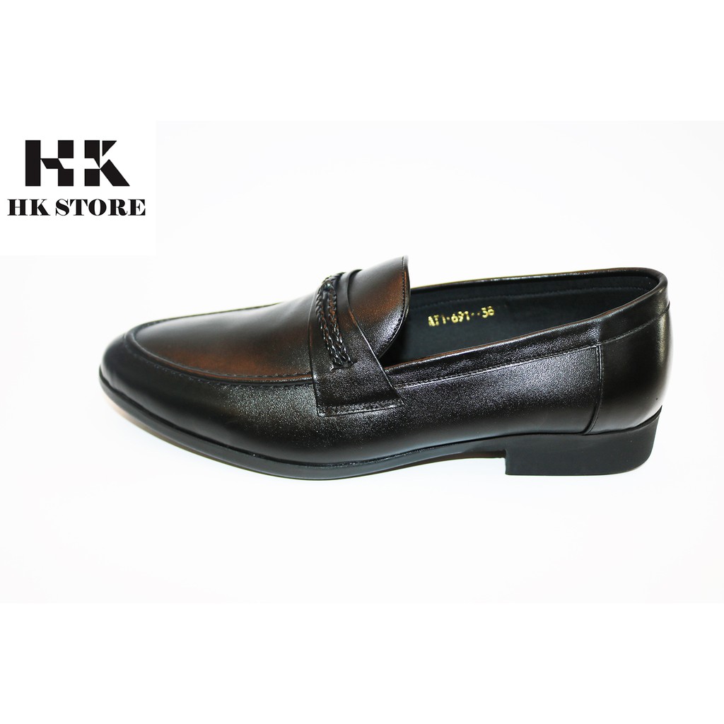 Giày dior nam da bò 💖 HK.STORE 💖 kiểu dáng trẻ chung hot trend giới trẻ, thích hợp mặc quần âu ống côn trẻ chung (d26-qt
