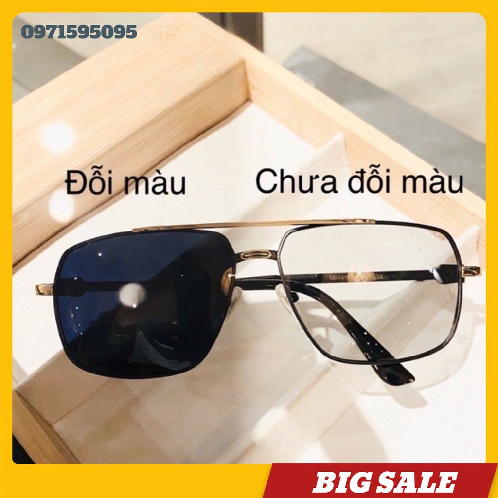 Kính Đổi Màu NAM NỮ ⚜️FREE SHIP⚜️Kính Mát Nam Polaroid Tròng Kính Đổi Màu Đi Ngày Đi Đêm | BigBuy360 - bigbuy360.vn