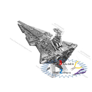 Mô Hình Lắp Ghép kim Loại 3D Phi Thuyền Star Destroyer Lớp Venator