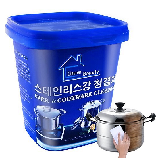  Kem Tẩy Inox Rửa Xoong Nồi Đa Năng SÁNG BÓNG Hàn Quốc