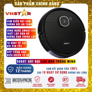 Robot hút bụi lau nhà ECOVACS DEEBOT DX96 (T5 HERO - OZMO 950)