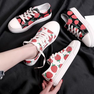 Giày Sneacker Dâu Tây Cổ Cao &Thấp HOT Summer 2020 123