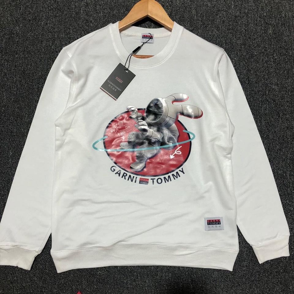 ❇❖ ! Garin Tommy Áo Hoodie In Hình Phi Hành Gia Thỏ Nhiều Màu Sắc Cho Nam