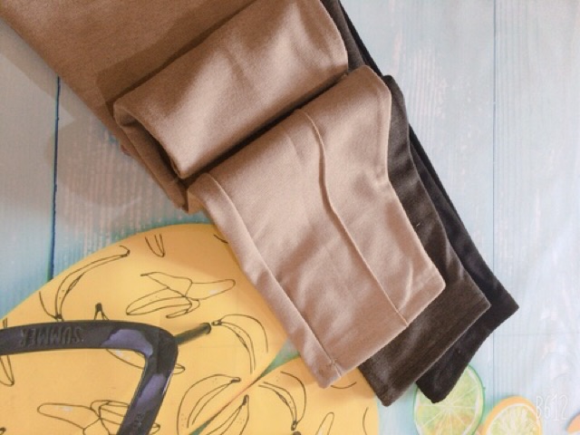 [Mã FAMAYWA giảm 10K đơn 50K] Quần baggy phối gân chât liệu umi dạ | BigBuy360 - bigbuy360.vn