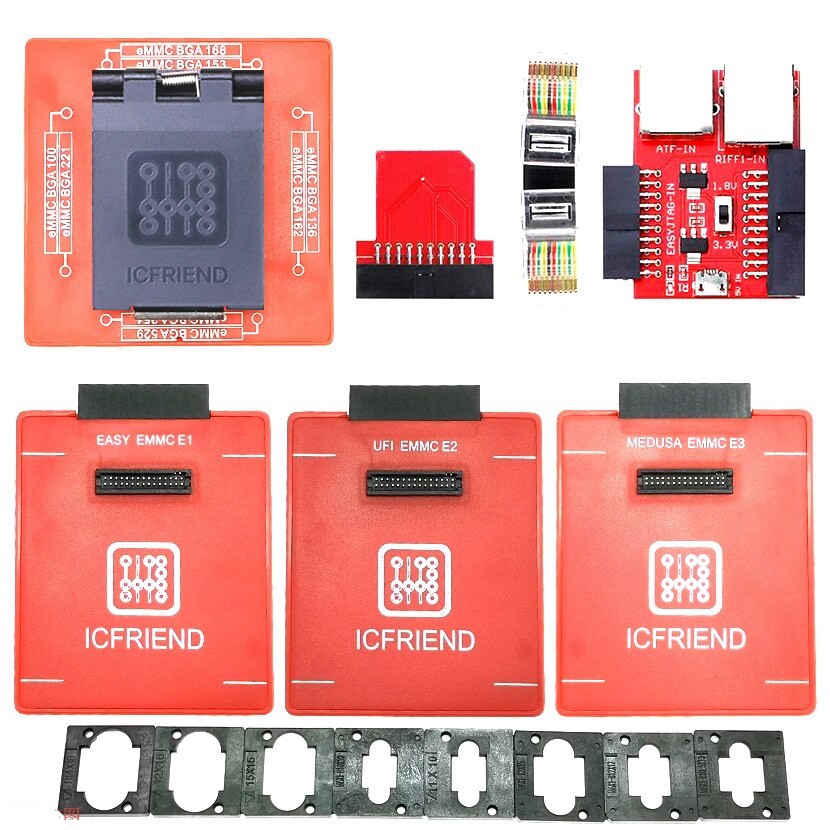 Đế giao tiếp eMMC ICFriend (E-Mate X) 13in1 hỗ trợ full các box