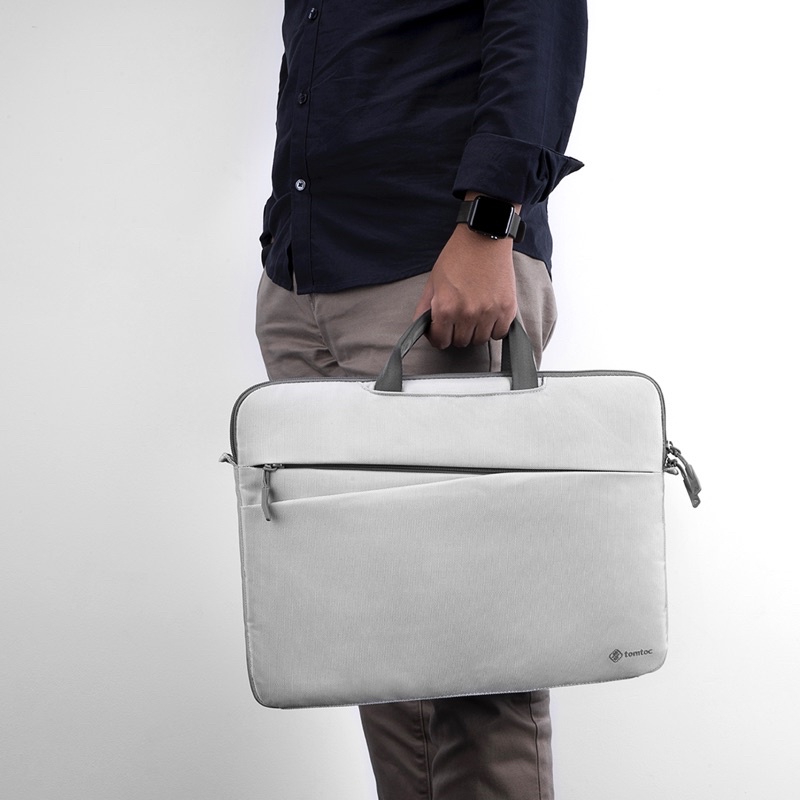 Túi xách/túi đeo vai tomtoc (usa) messenger bags for macbook 13”/14”, ultrabook 13″gray