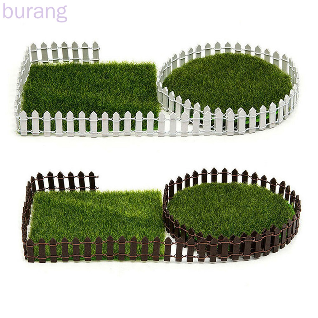 Mô Hình Hàng Rào Gỗ Mini Trang Trí Sân Vườn Xinh Xắn