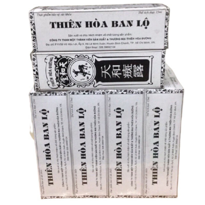 Thiên hòa ban lộ ( tiêu ban lộ hiệu con nai đen) chai 15ml của thiên hòa đường