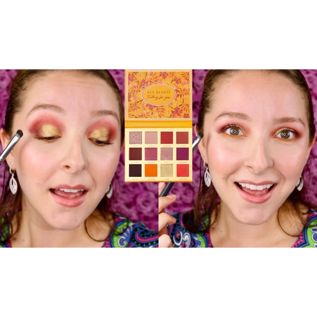 Bảng Phấn Mắt ACE BEAUTE Falling For You Eyeshadow Palette