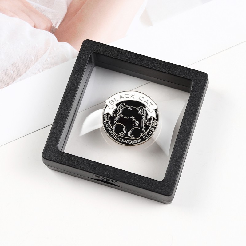 Hộp Đựng Trang Sức 7*7 cm Trong Suốt Đơn Giản