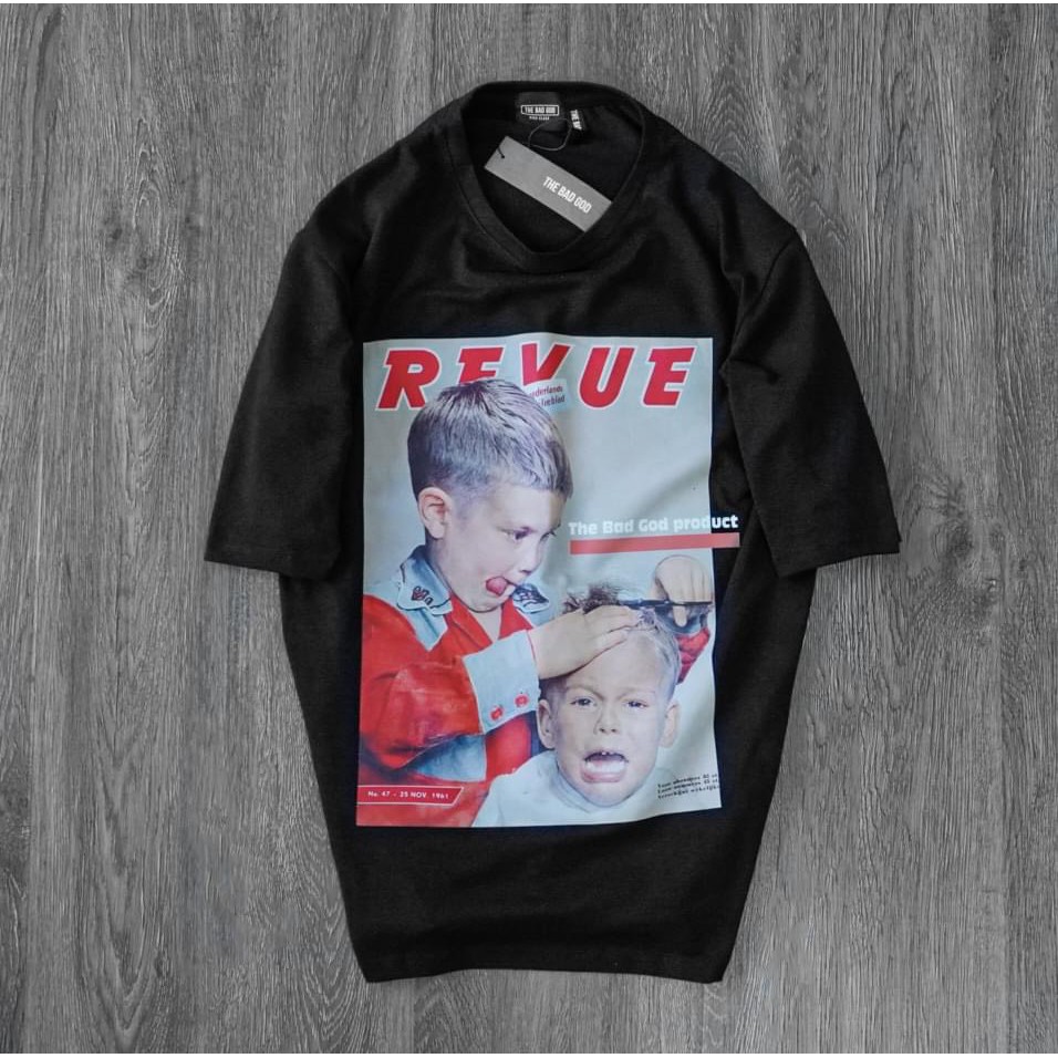 Áo thun tay lỡ REVUE MSW Town , áo phông T Shirt cotton nam nữ unisex | BigBuy360 - bigbuy360.vn