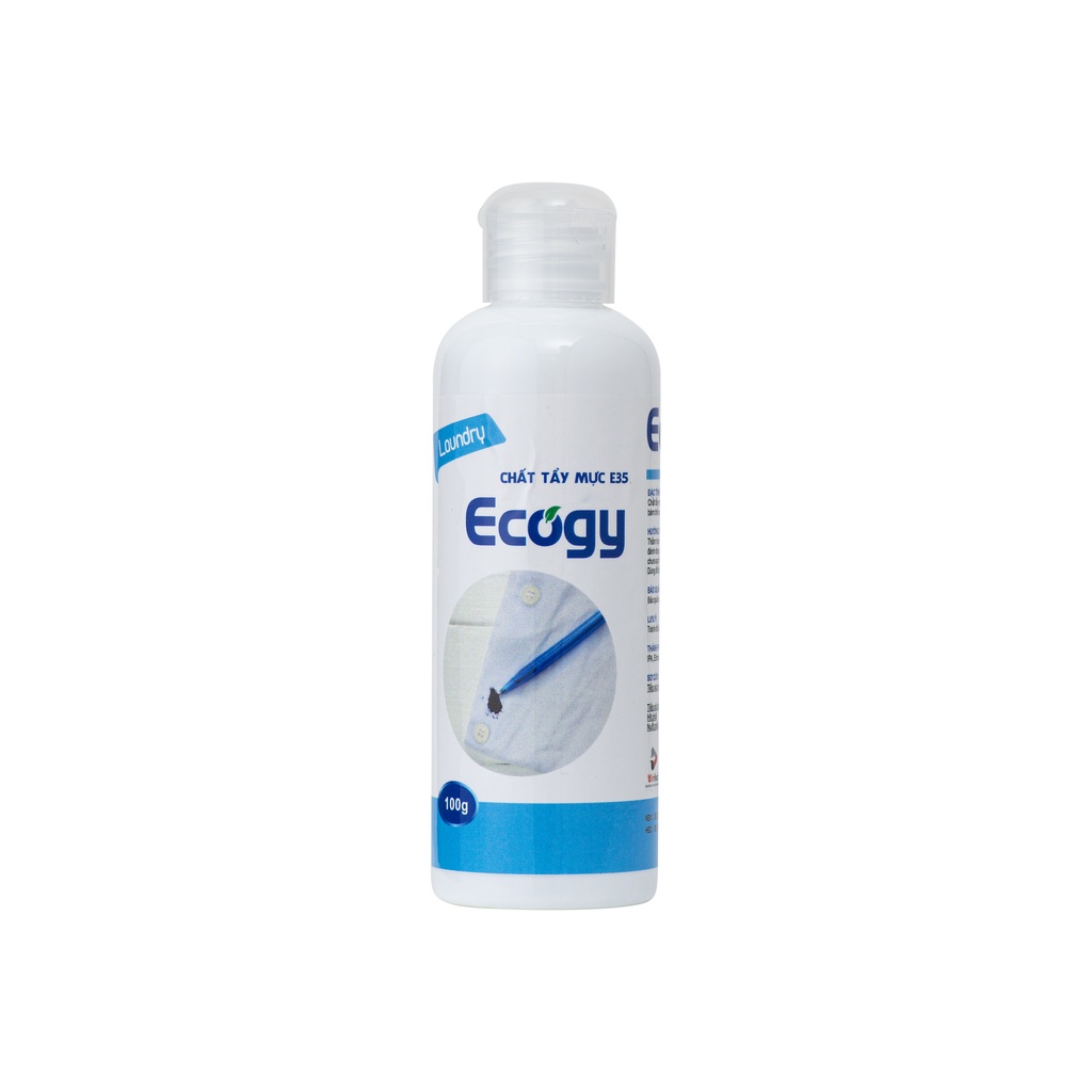 Dung dịch tẩy vết mực Ecogy e35 chuyên dụng - tẩy sạch các loại vết mực bám trên quần áo
