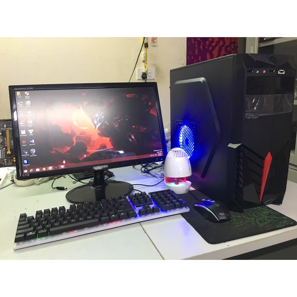 [FULL BỘ] Máy Tính Bàn Chơi Game Màn Hình 22" Thùng CPU chơi LOL,CF, MINECRAFT, FREE FIRE - Tăng Phím, Chuột | BigBuy360 - bigbuy360.vn