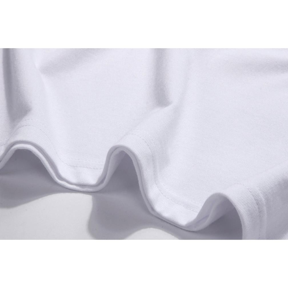 [Đủ size] Áo Free Frie cotton cổ tròn màu trắng chất cực đẹp Biệt Đội
