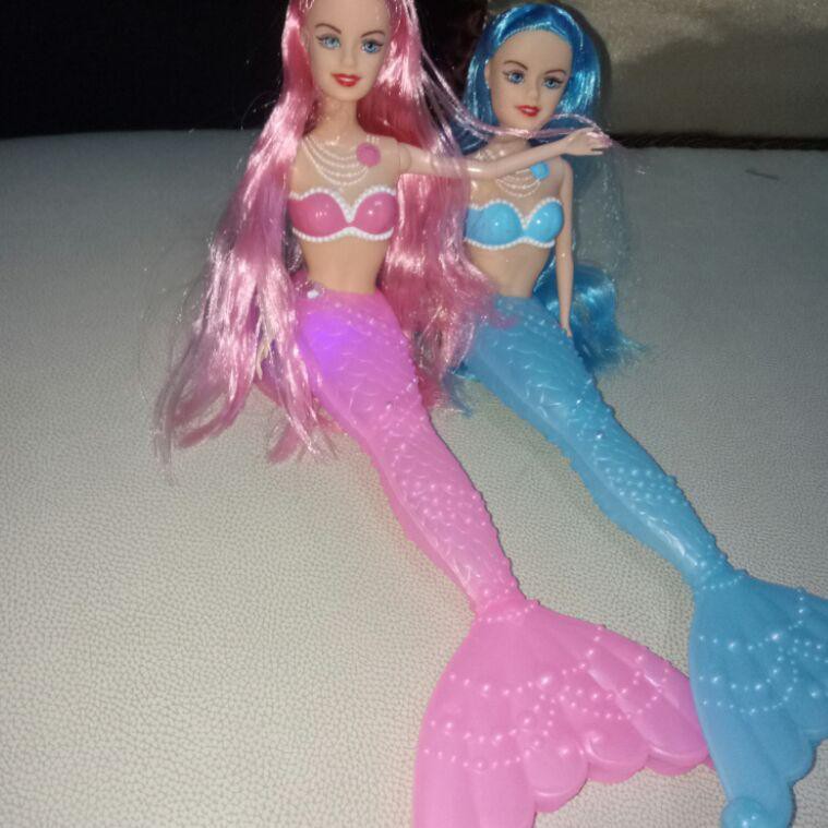 Mới Mô Hình Búp Bê Barbie Nàng Tiên Cá Dễ Thương Xinh Xắn Mới