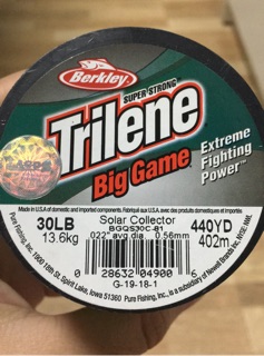 Dây câu TRILENE 30lb