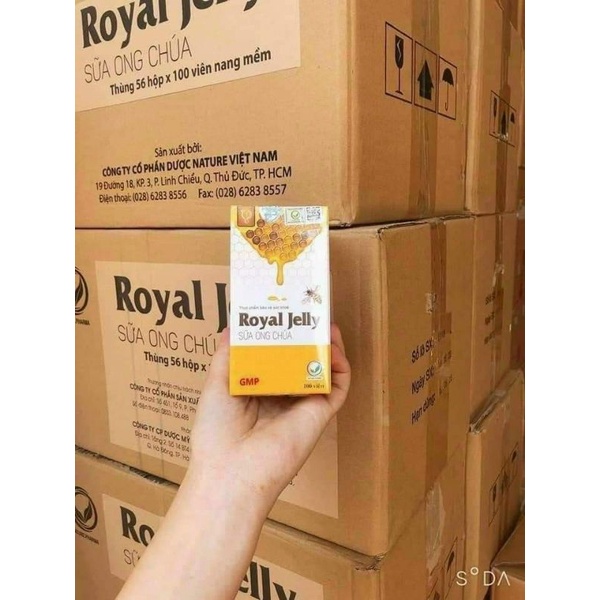 Sữa ong chúa Royal Jelly 100 viên (tem cào) | BigBuy360 - bigbuy360.vn