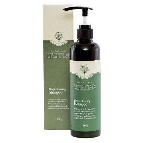 Dầu gội thảo dược chống rụng tóc, trị gầu và dầu LEGITIME -Cho tóc dầu - Welcos 300gr