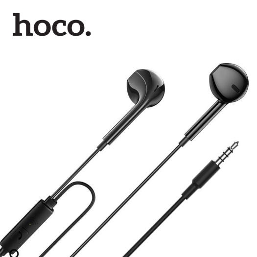 Tai Nghe Nhét Tai Hoco DM6 Jack 3.5mm, Micro Đàm Thoại, Dây ABS + TPE Tráng Men, Dài 120cm