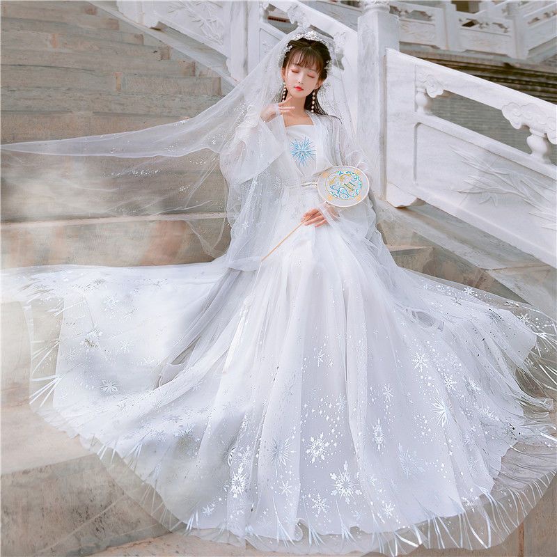 Hán Phục Cổ Trang Trung Thu Bling Siêu Hot