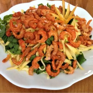 100g tôm khô nhà làm