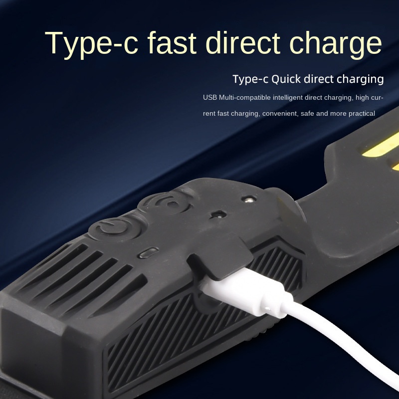 Đèn LED Đeo Đầu Sạc USB Chống Thấm Nước Tiện Dụng