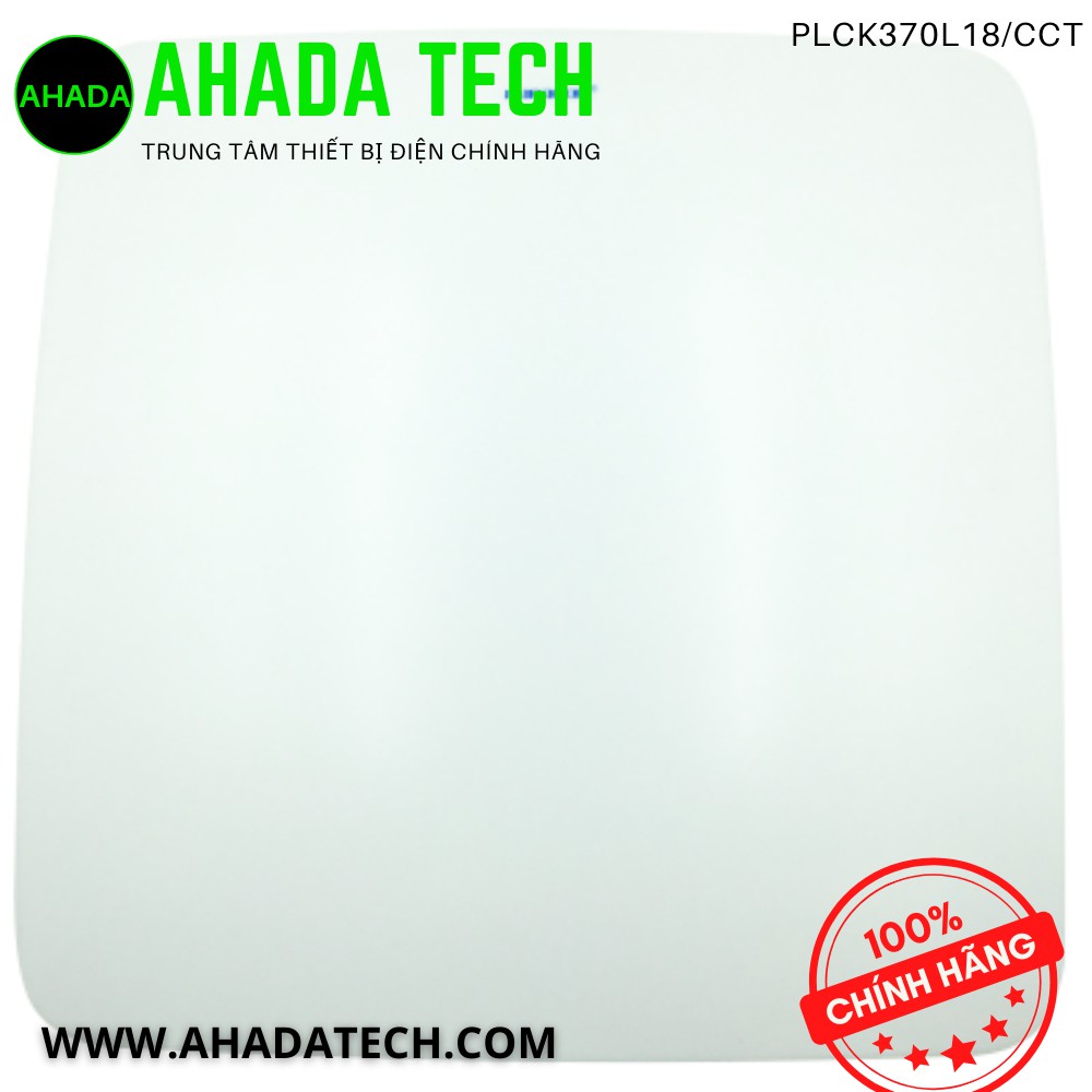 Đèn ốp trần vuông đổi màu 18 PARAGON - PLCK370L18CCT | AHADA TECH
