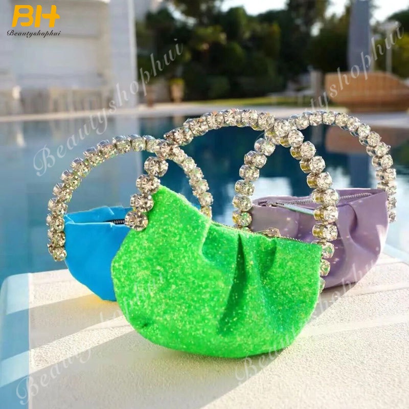 Túi Mini Đính Đá Kim Cương Giả 22 Mới