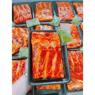 sườn ướp bbq - ăn siêu ngon 500g / 1 kg (now)