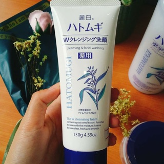Sữa rửa mặt hatomugi 130g