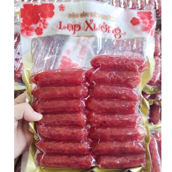 500gr Lạp Xưởng Heo Khô Mai Quế Lộ Đặc Sản Sóc Trăng