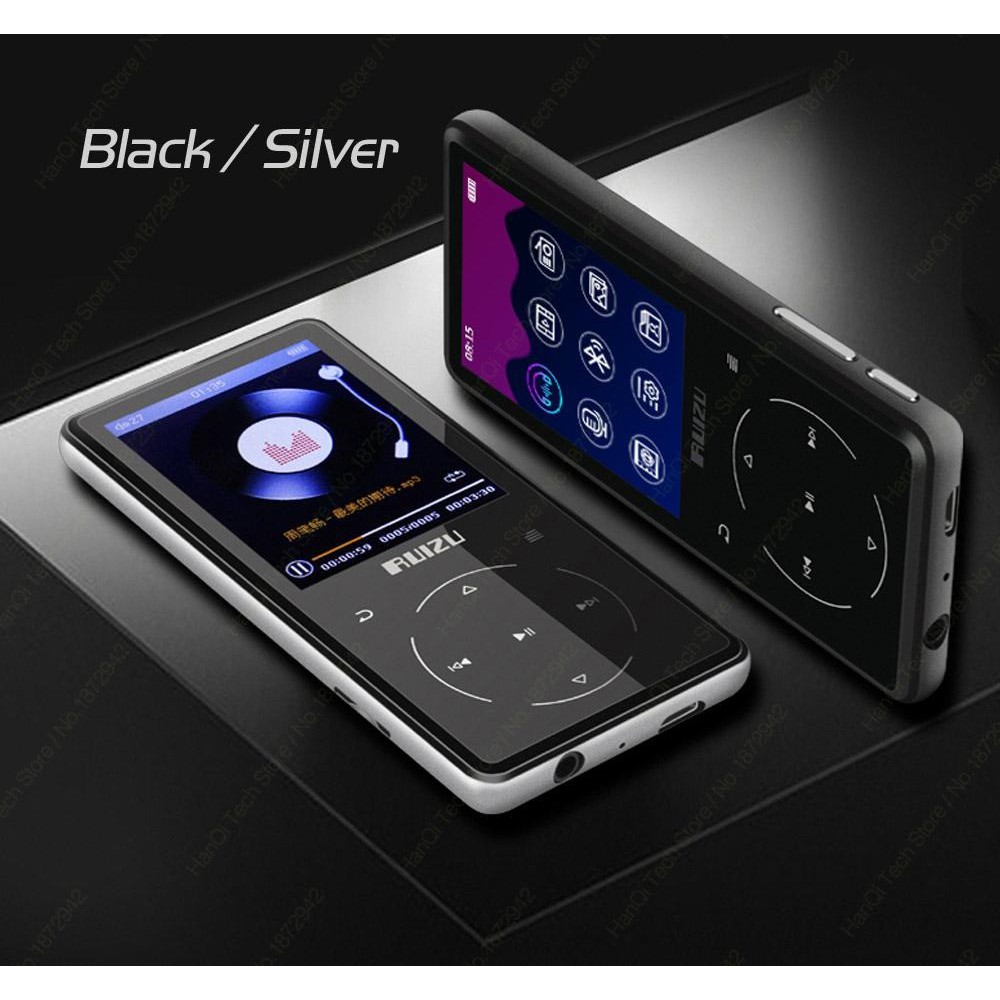 Máy nghe nhạc Bluetooth Ruizu D16 màn hình lớn 2.4inch - Bluetooth Hifi Music Player Ruizu D16