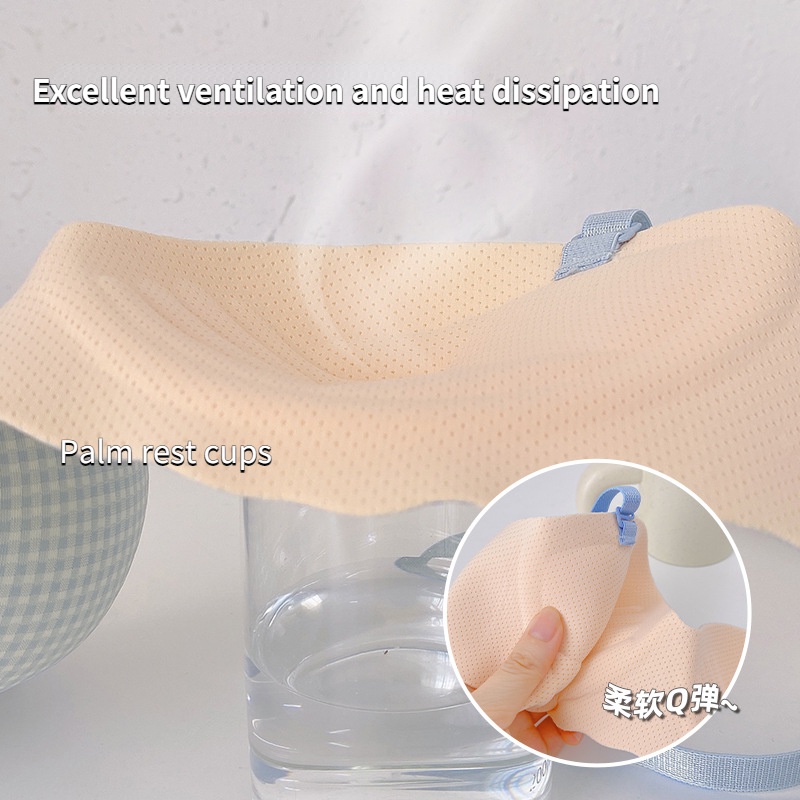 Áo Ngực Kẻ Sọc Không Gọng Không Đường May Thoáng Khí Thời Trang Cho Nữ