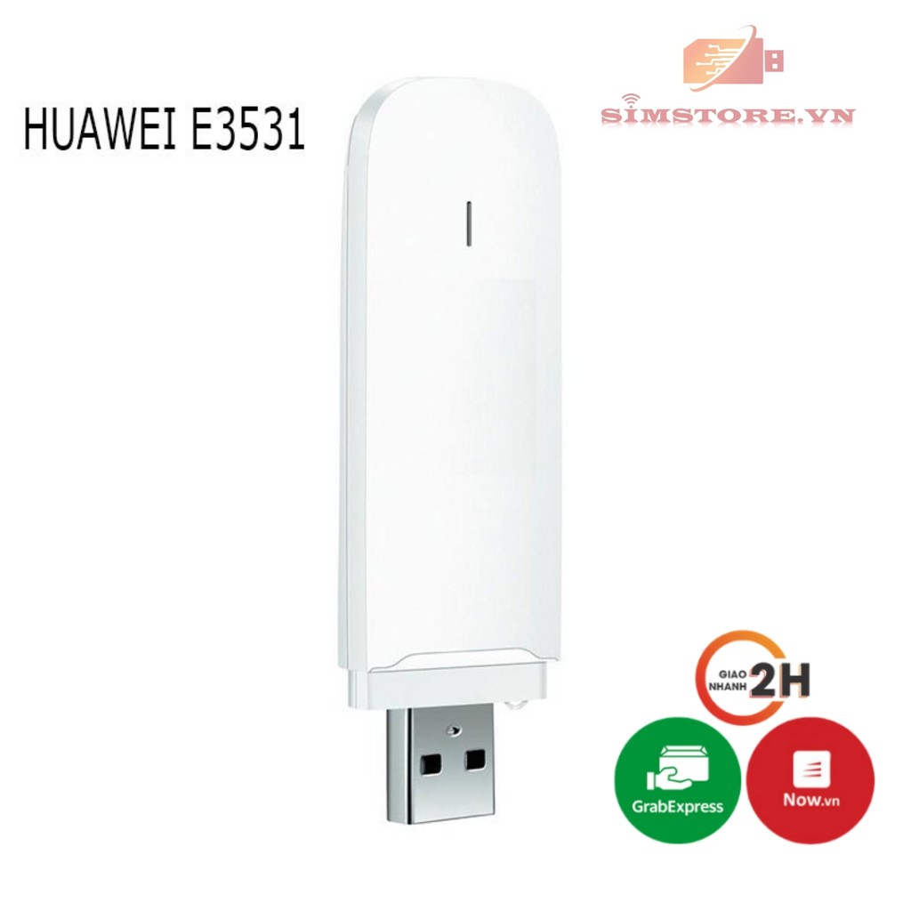 USB 3G Huawie E3531 Đổi MAC chạy Hilink và APP/ dcom 3G e3531 - Simstore | BigBuy360 - bigbuy360.vn