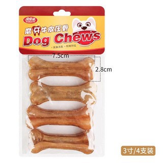 Xương Da Bò Sạch Răng Vị Sữa Siêu Thơm
