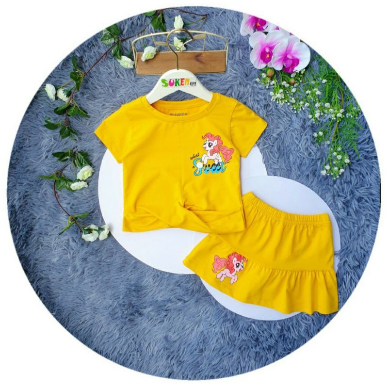 Set váy in hình ngựa Pony nhiều màu size 12kg - 30kg