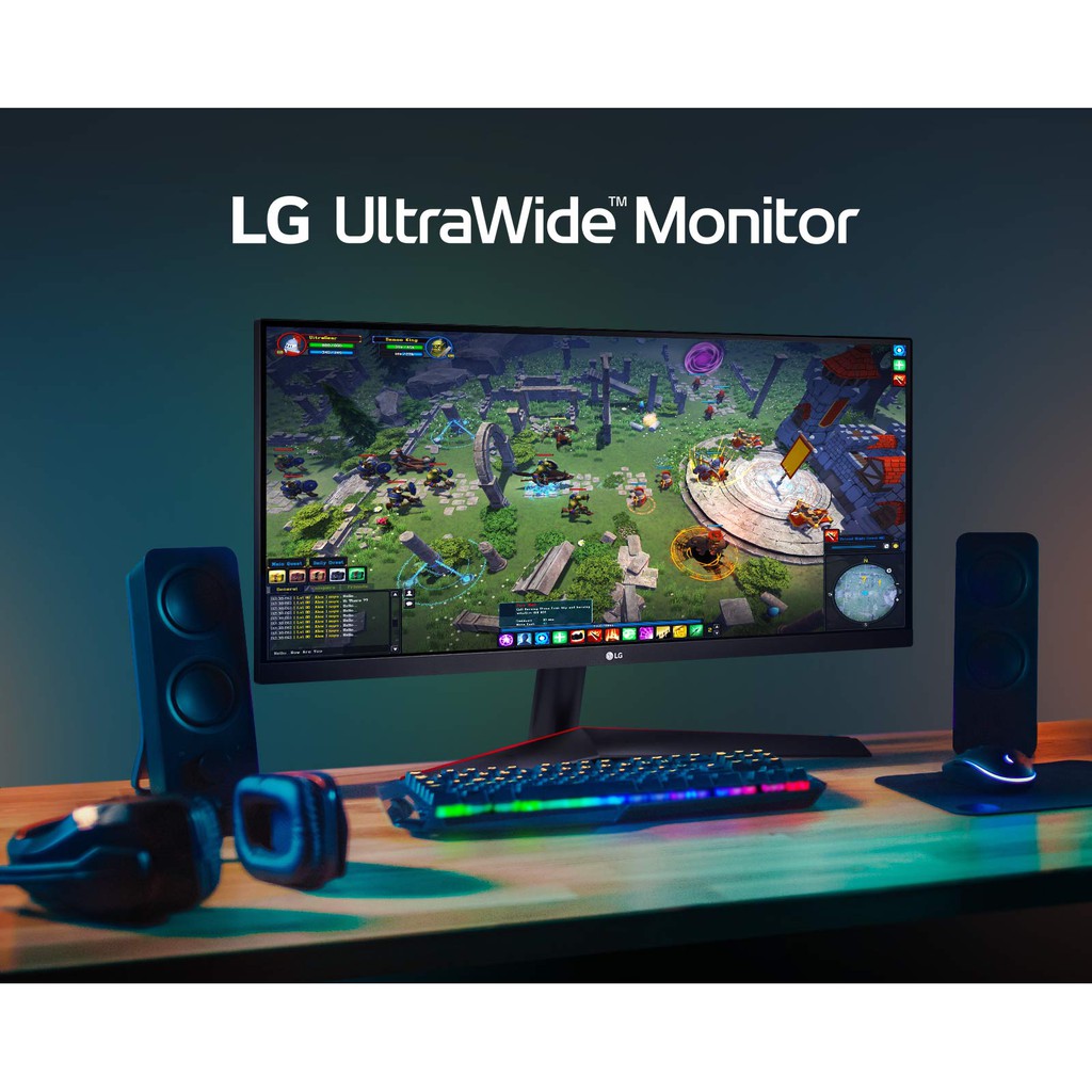 Màn hình máy tính LG 29WP60G-B 29 inch 21:9 UltraWide WFHD IPS 75hz HDR FreeSync 2021 mới nhất - Chính Hãng