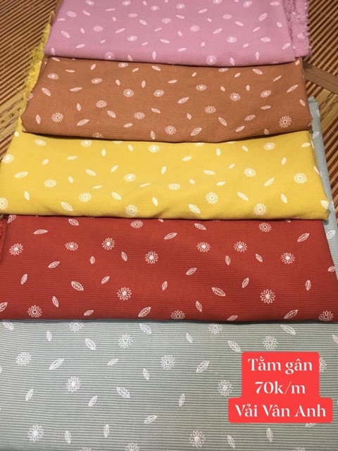 Vải tằm gân chất đẹp