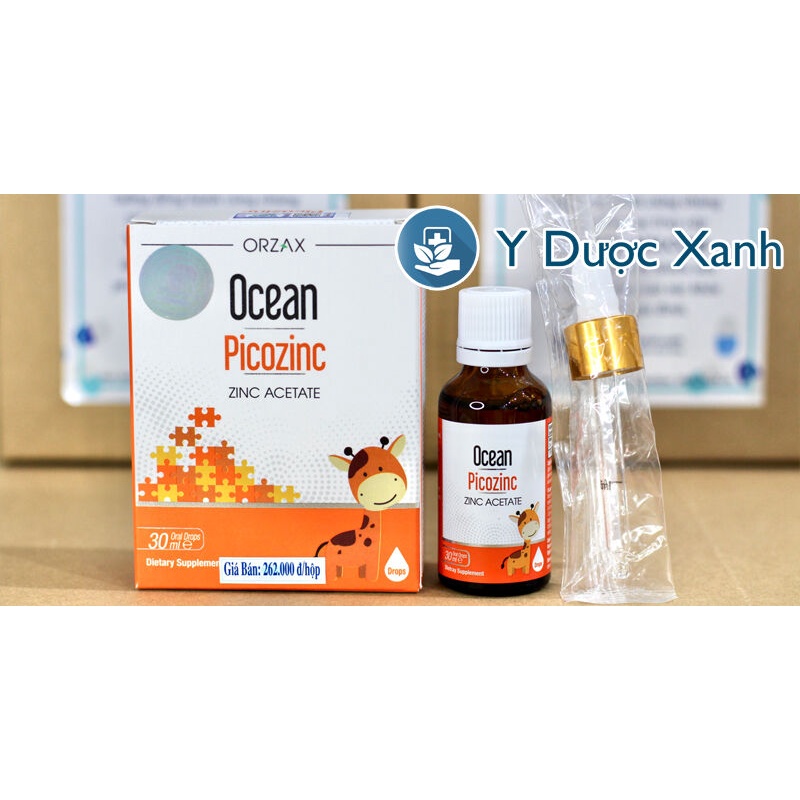 Mua  OCEAN PICOZINC 30ml, Siro bổ sung kẽm kích thích ăn ngon cho bé - Y Dược Xanh